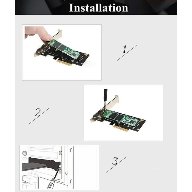Alfais 4446 Pci-e Express 3.0 X4 To Nvme Ssd M.2 M Key Kart