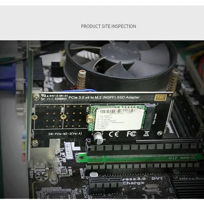 Alfais 4446 Pci-e Express 3.0 X4 To Nvme Ssd M.2 M Key Kart