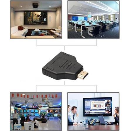 Alfais 4447 2 Port Hdmi Çoklayıcı Splitter Switch Ekran Çoğaltıcı
