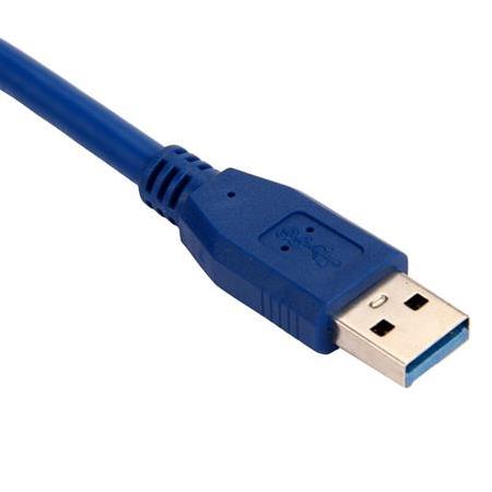 Alfais 4955 Usb 3.0  Erkek Erkek Ara Bağlantı Kablosu Uzatma Ekleme 30 Cm