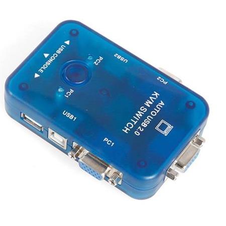 Alfais 4949 Auto Otomatik Usb Kvm Switch 2 Port Çoklayıcı