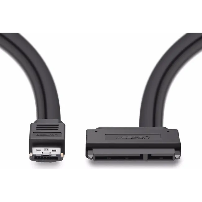 Alfais 4470 Esata To 2.5 Sata SSD HDD Harddisk Çevirici Adaptör Kablosu 22 Pin