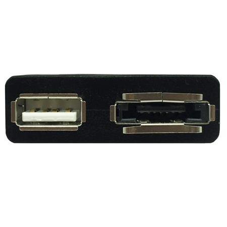 Alfais 4472 Esata Combo To Usb eSATA Dişi Erkek Çevirici Dönüştürücü Adaptör