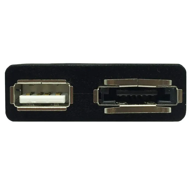 Alfais 4472 Esata Combo To Usb eSATA Dişi Erkek Çevirici Dönüştürücü Adaptör