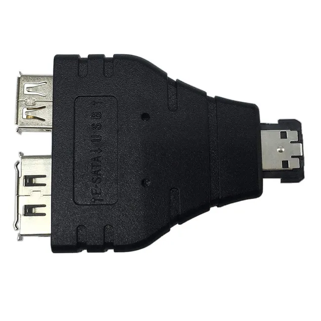 Alfais 4472 Esata Combo To Usb eSATA Dişi Erkek Çevirici Dönüştürücü Adaptör