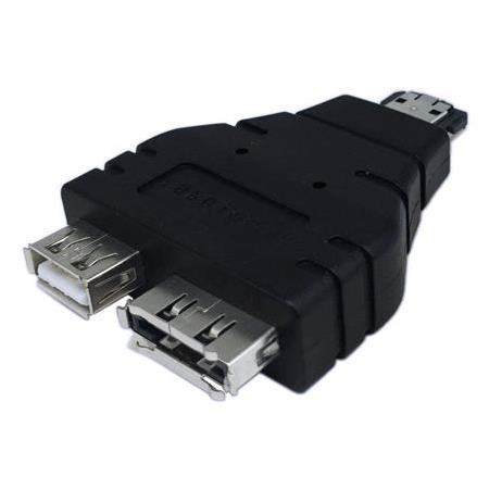 Alfais 4472 Esata Combo To Usb eSATA Dişi Erkek Çevirici Dönüştürücü Adaptör