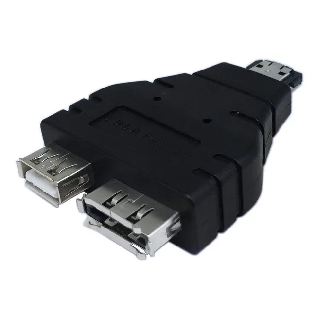 Alfais 4472 Esata Combo To Usb eSATA Dişi Erkek Çevirici Dönüştürücü Adaptör