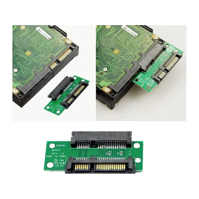 Alfais 4902 Sata Erkek To Sata Dişi Çevirici 4902p Dönüştürücü 2.5 3.5 22 Pin