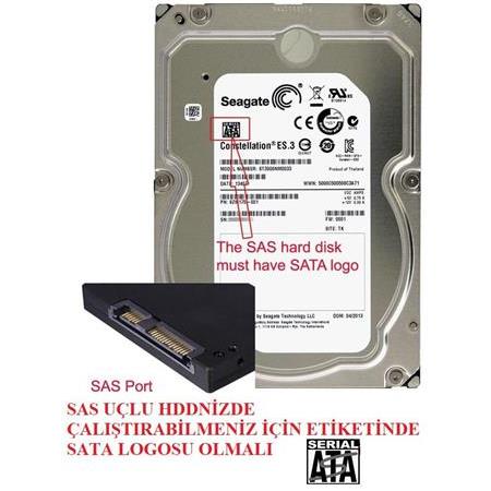 Alfais 4473 SFF-8482 Sas To Sata Çevirici Dönüştürücü Adaptör Raid HDD