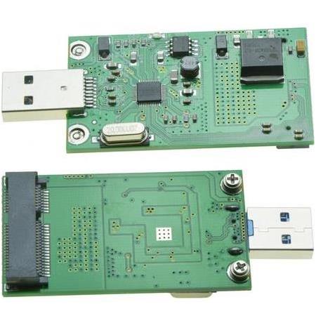 Alfais 4905 Msata Mini Sata To Usb 3.0 Çevirici Dönüştürücü Adaptör