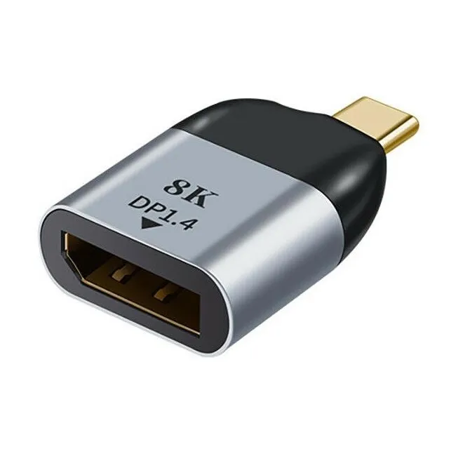 Alfais 4894 Type C To Displayport Kablo Ucu Dp Mini Çevirici Dönüştürücü Adaptör