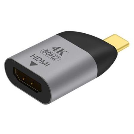 Alfais 4892 Type C To Hdmi 4K 60Hz Mini Çevirici Dönüştürücü Adaptör