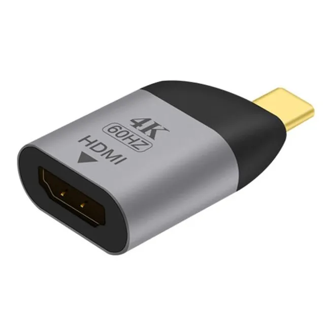 Alfais 4892 Type C To Hdmi 4K 60Hz Mini Çevirici Dönüştürücü Adaptör