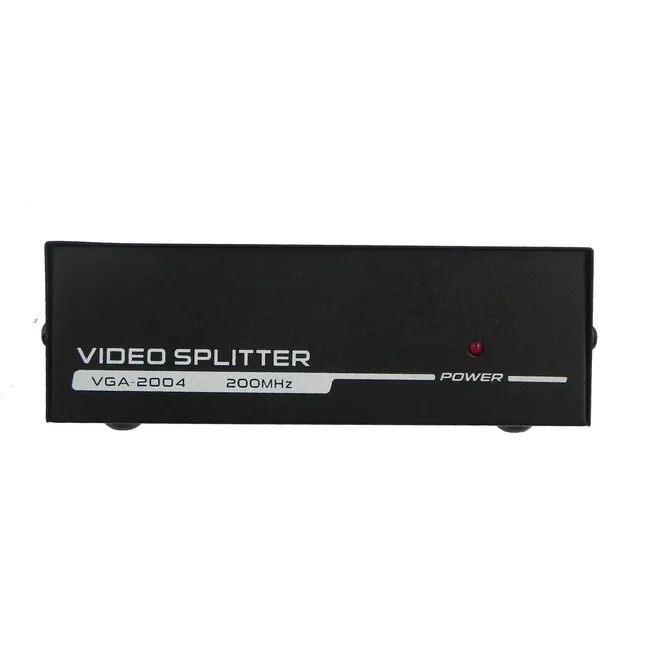 Alfais 4873 4 Port Vga Splitter Switch Çoklayıcı Çoğaltıcı Çoklu Ekran