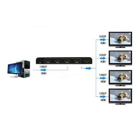 Alfais 4872 Hdmi Switch Splitter 4 Port Çoklayıcı Çoğaltıcı