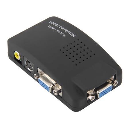 Alfais 4870 Av Rca to Vga Video Çevirici Dönüştürücü Adaptör