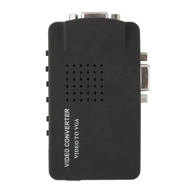 Alfais 4870 Av Rca to Vga Video Çevirici Dönüştürücü Adaptör