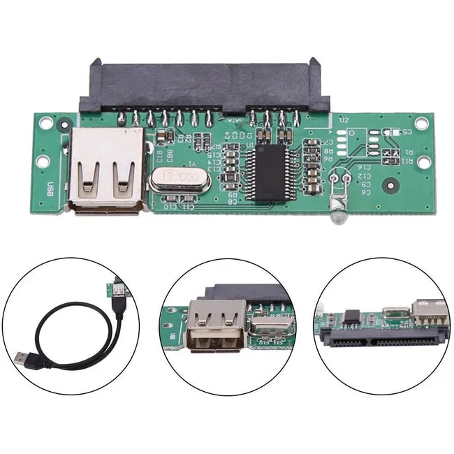 Alfais 4478 2.5" USB SATA SSD / HDD Çevirici Dönüştürücü Adaptör