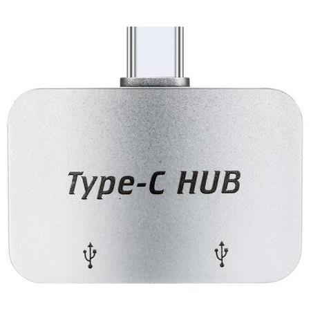 Alfais 4493 Type C To Usb 3.0 2 Port Hub 3.1 Çevirici Dönüştürücü Çoklayıcı Çoğaltıcı