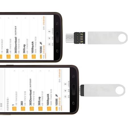 Alfais 4497 Type C To Usb Çevirici Mini Dönüştürücü Adaptör