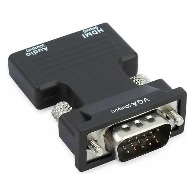 Alfais 4499 Ses Destekli Hdmi To Vga Monitör Çevirici Dönüştürücü Adaptör