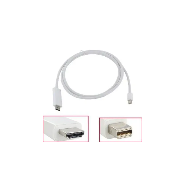 Alfais 4500 Mini Displayport To Hdmi Çevirici Dönüştürücü Adaptör Kablosu (3 Metre)