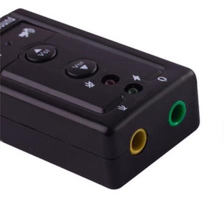 Alfais 4506 7.1 3.5mm USB Ses Kartı Mikrofon Kulaklık Harici