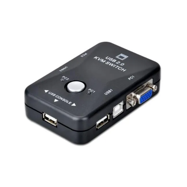 Alfais 4509 2 Port USB to KVM Switch Çoklu Pc Kasa Çoklayıcı
