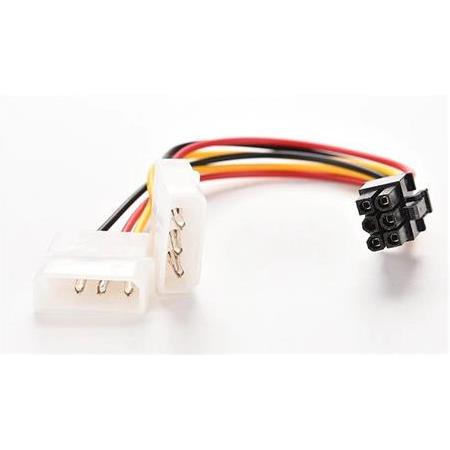 Alfais 4583 6 Pin 4 Pin Molex Power Pci-e Ekran Kartı Kablosu