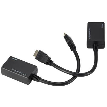 Alfais 4757 Hdmi Rj45 Cat5e 6 Extender Uzatıcı Uzatma Aparatı Adaptör 1080p