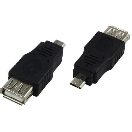 Alfais 4908 Usb Dİşi Micro Usb Erkek Çevirici Dönüştürücü Adaptör