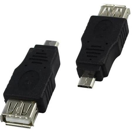 Alfais 4908 Usb Dİşi Micro Usb Erkek Çevirici Dönüştürücü Adaptör
