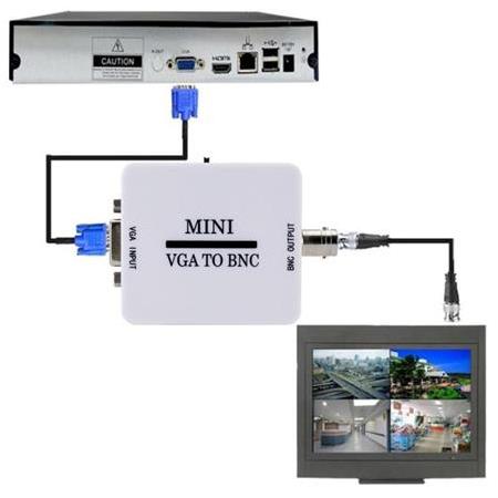 Alfais 5065 Vga To Bnc Çevirici Dönüştürücü Adaptör