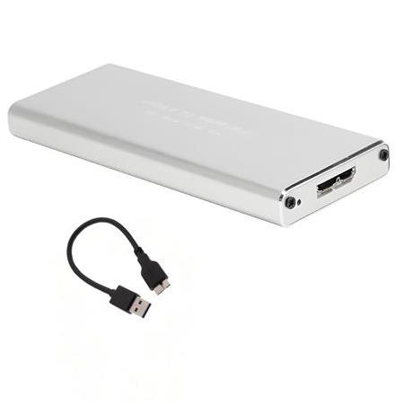 Alfais 6065 M.2 Sata SSD Ngff To USB 3.0 B-Key Mini Çevirici Adaptör Harici Harddisk Kutusu