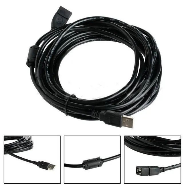 Alfais 4532 Usb Uzatma Kablosu 5 Metre Uzatıcı Dişi Erkek