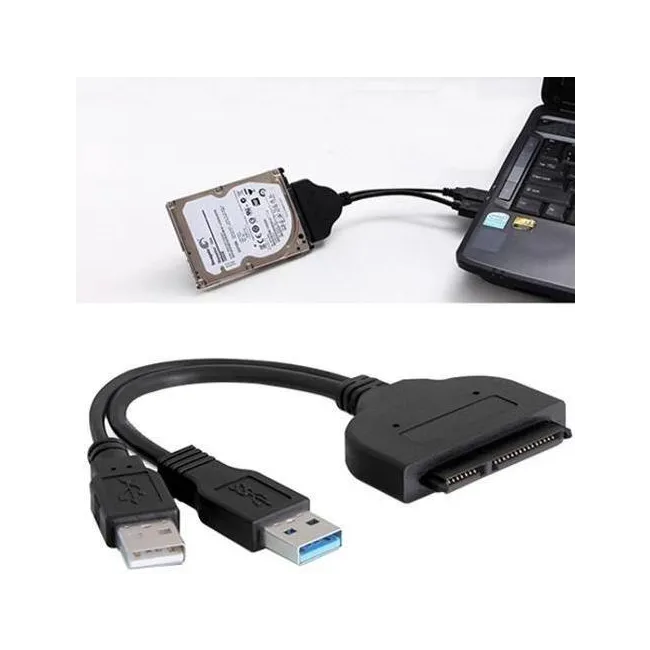 Alfais 4537 Usb 3.0 2.5' İnç Sata Ssd Hdd Hard Disk Çevirici Dönüştürücü Adaptör Kablosu