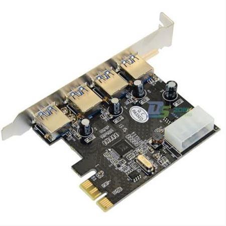 Alfais 4538 Pci-e Express 4 Port Usb 3.0 Kart Çoklayıcı Çoğaltıcı