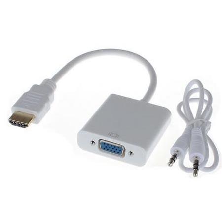 Alfais 4548 Hdmi To VGA Kablo Çevirici Dönüştürücü + Ses