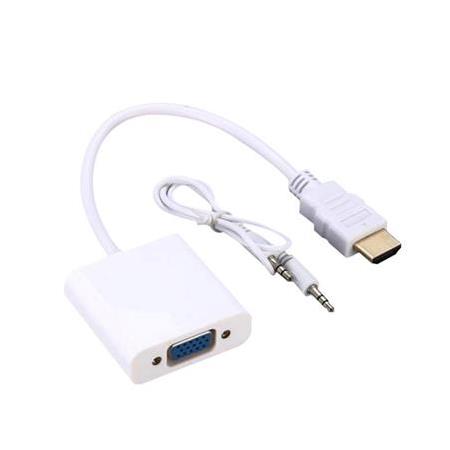 Alfais 4548 Hdmi To VGA Kablo Çevirici Dönüştürücü + Ses