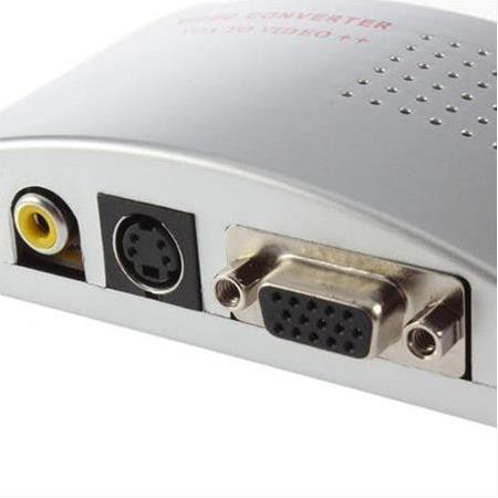 Alfais 4551 Vga To Tos Rca AV Çevirici Dönüştürücü Adaptör