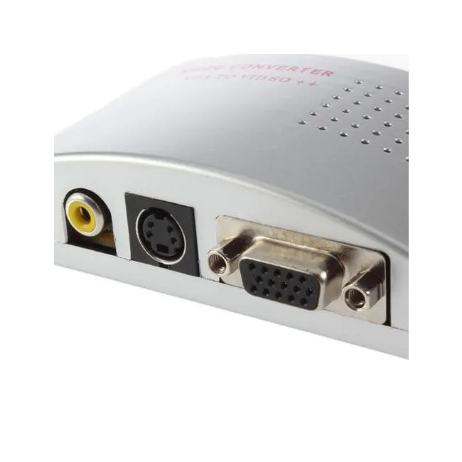 Alfais 4551 Vga To Tos Rca AV Çevirici Dönüştürücü Adaptör