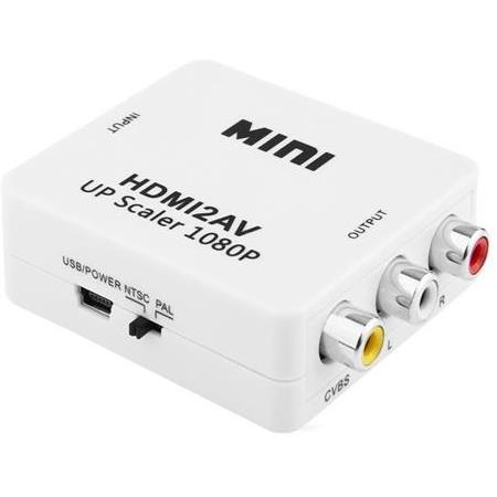 Alfais 4552 Hdmi To Av Rca Tos Çevirici Dönüştürücü Adaptör