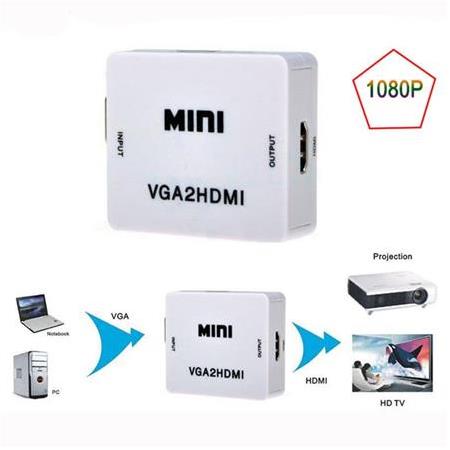 Alfais 4554 Vga To Hdmi Çevirici Dönüştürücü Adaptör