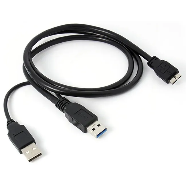 Alfais 4574 Micro Usb 3.0 Hdd Harddisk Bağlantı Veri Ara Y Kablosu (1.5 Metre)
