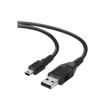 Alfais 4575 Mini Usb To Usb Data Şarj Kablosu 1.5 Metre