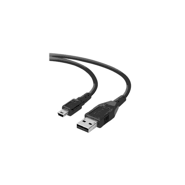 Alfais 4575 Mini Usb To Usb Data Şarj Kablosu 1.5 Metre