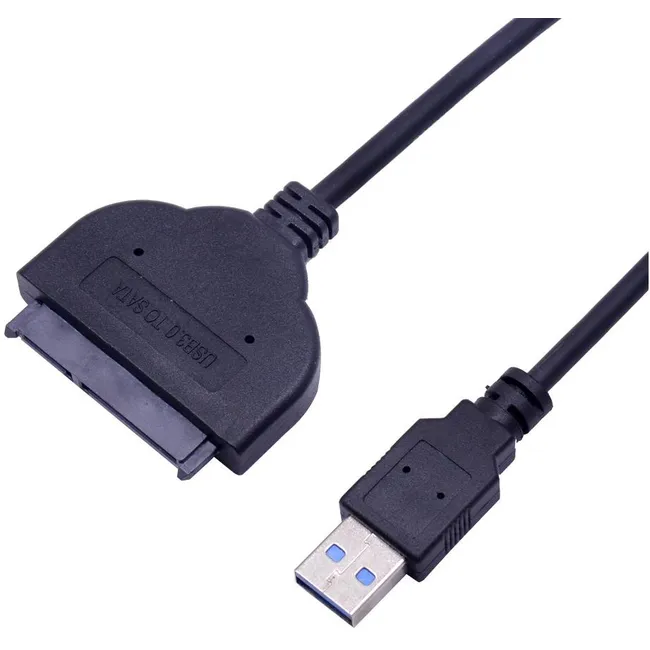 Alfais 4591 Usb 3.0 2.5 İnç Sata Hdd Ssd Hard Disk Çevirici Dönüştürücü Adaptör Kablosu