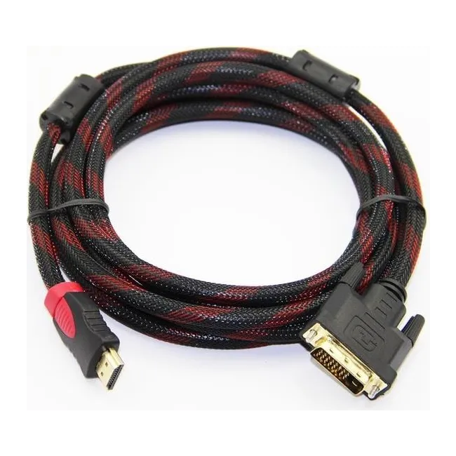Alfais 4600 Hdmi To Dvi 24+1 Çevirici Dönüştürücü Monitör Kablosu 1.5 Metre