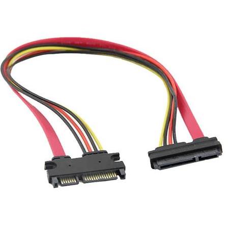 Alfais 4617 Sata Power Uzatma Kablosu 15+7 pin (erkek - dişi)