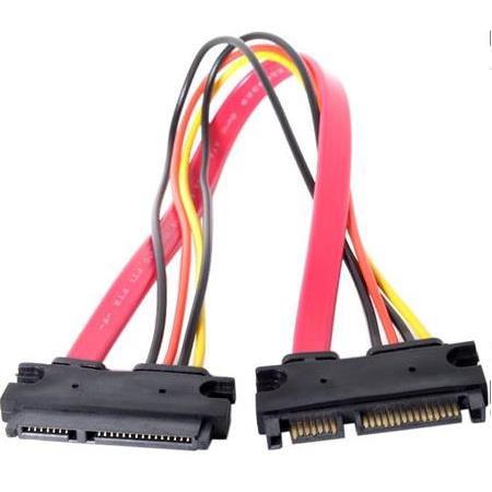 Alfais 4617 Sata Power Uzatma Kablosu 15+7 pin (erkek - dişi)